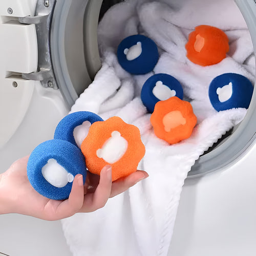 Pet Hair Remover Laundry Ball – 6-Pack Reusable Fur & Lint Catcher